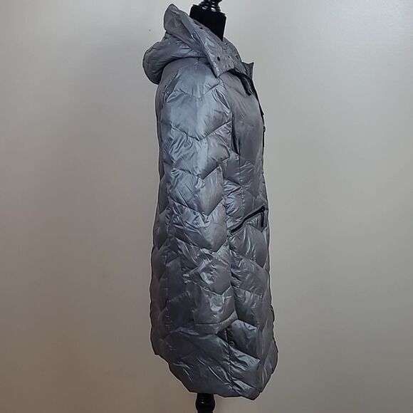 Vince camuto down grey jacket women size M - Picture 4 of 8